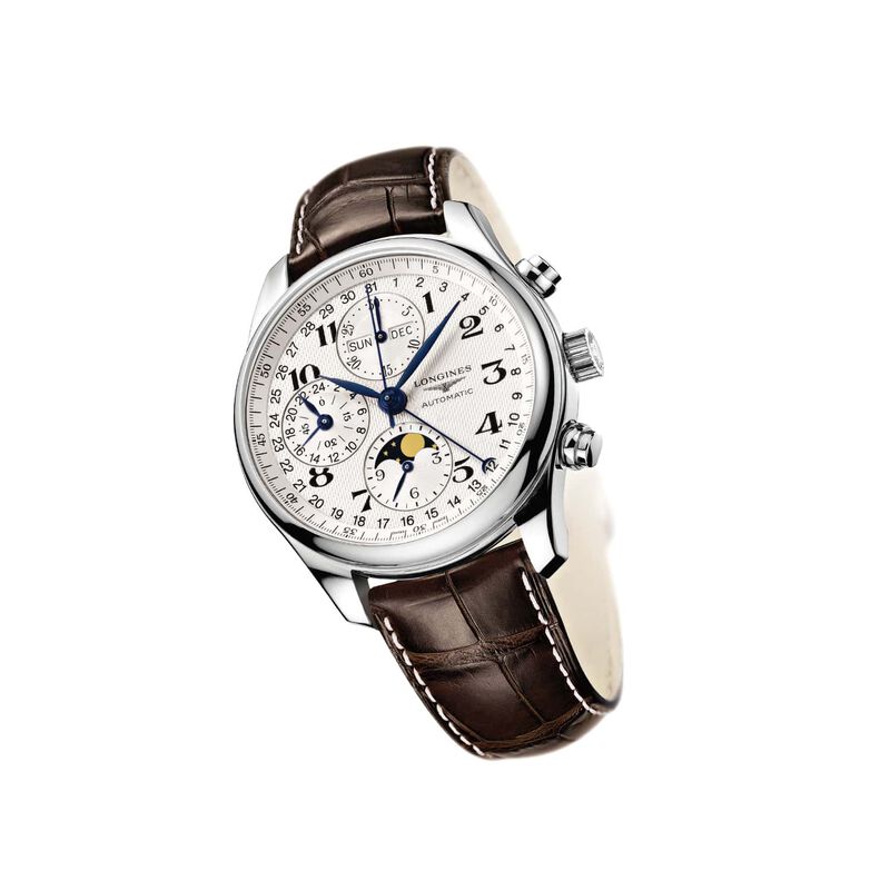 Longines Master Moon Phase Automatic Chronograph Watch, 40mm image number 4