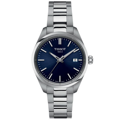 TISSOT PR 100 Blue Dial Watch, 34mm