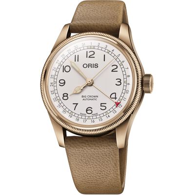 Oris Big Crown Father Time Limited Edition White Dial, 40mm