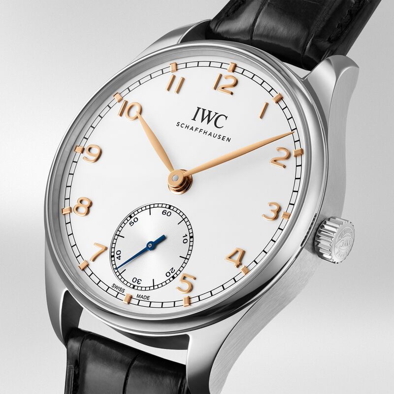 IWC Portugieser Automatic 40 Silver Dial Watch, 40.4mm image number 1