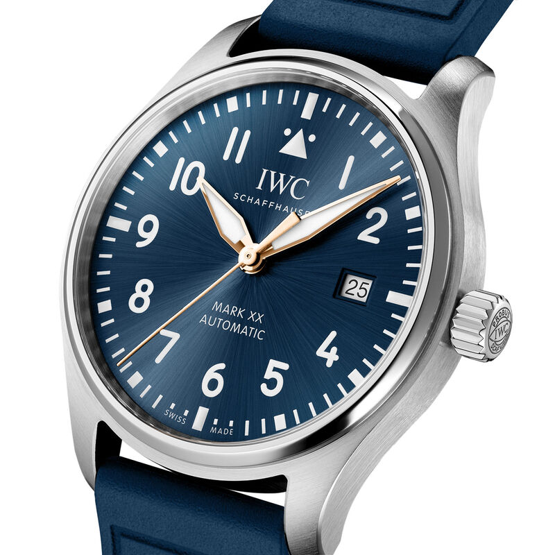 IWC Pilot's Watch Mark XX Le Petit Prince Blue Dial Watch, 40mm image number 1