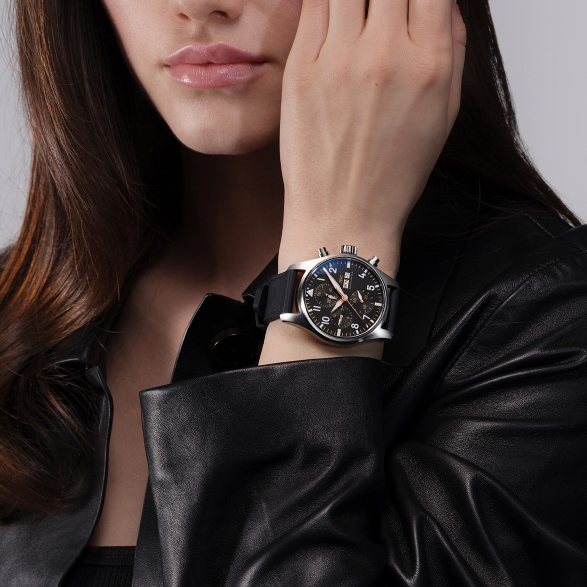 IWC Pilot's Watch Chronograph APXGP Black Dial Watch, 41.1mm