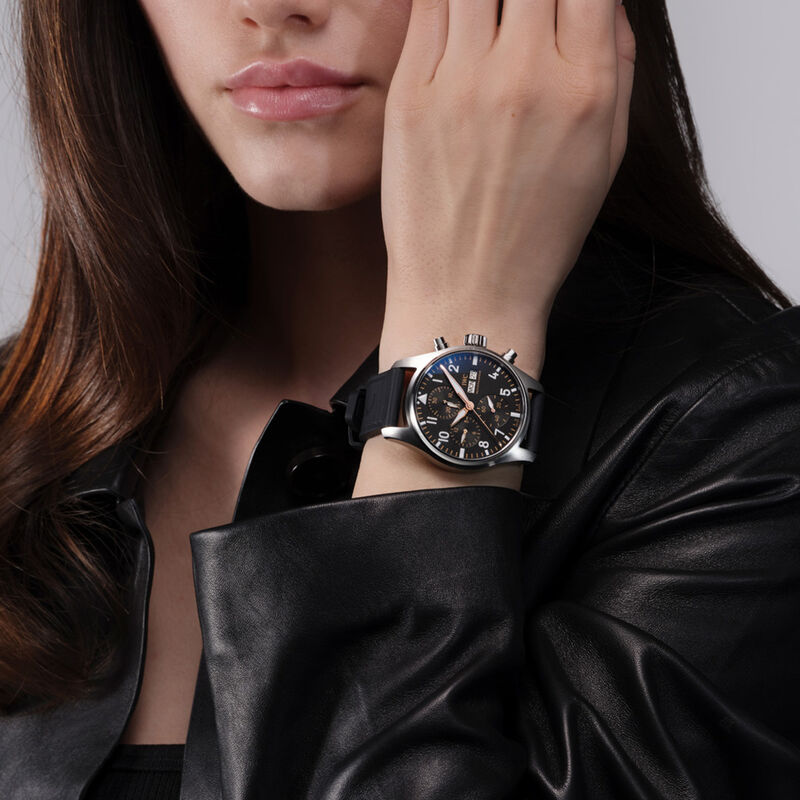 IWC Pilot&rsquo;s Watch Chronograph APXGP Black Dial Watch, 41.1mm image number 4