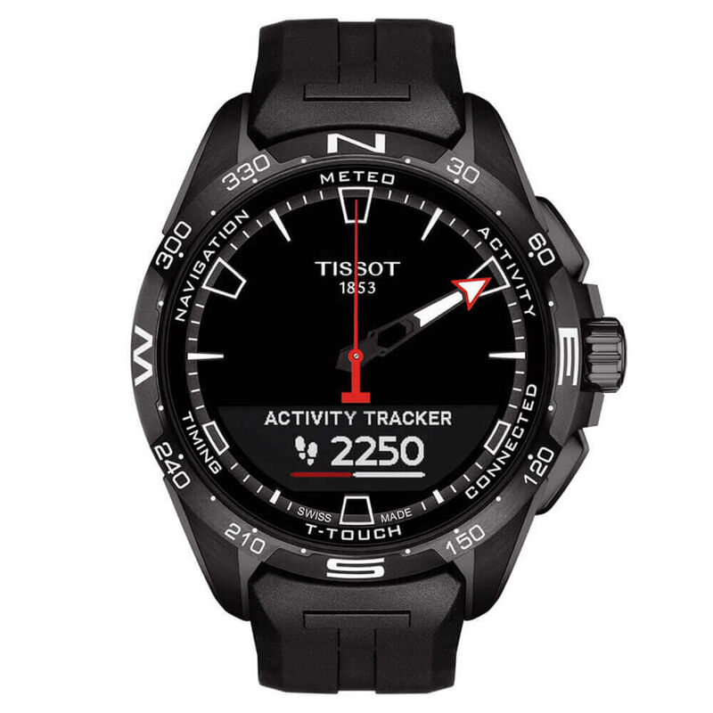 Tissot T-Touch Connect Solar Black PVD Titanium Watch, 47.5mm image number 7