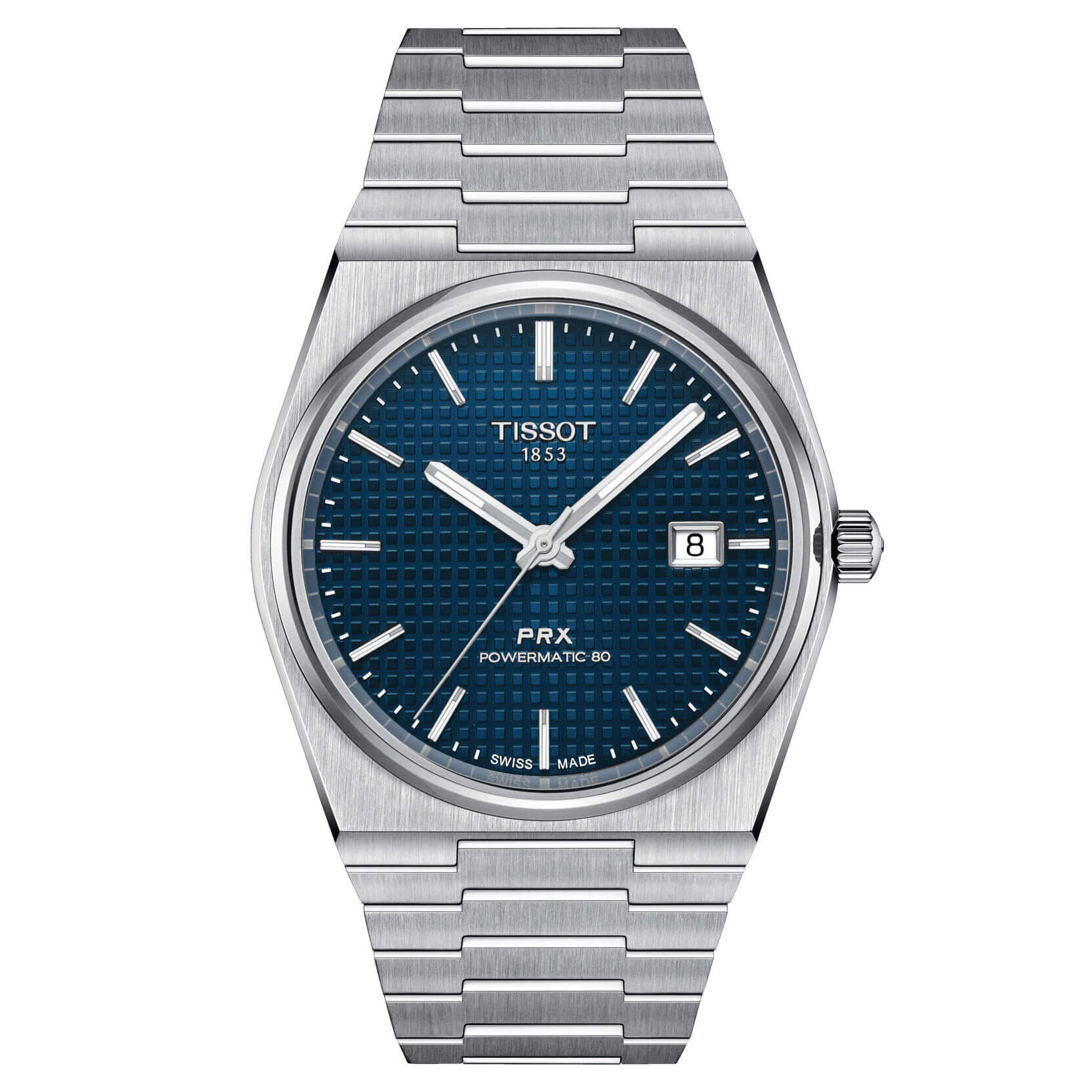 ティソ　PRX ブルー TISSOT PRX Blue Dial Watch, 40mm