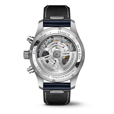 IWC Pilot&rsquo;s Watch Chronograph 41 Blue Dial Watch, 41mm