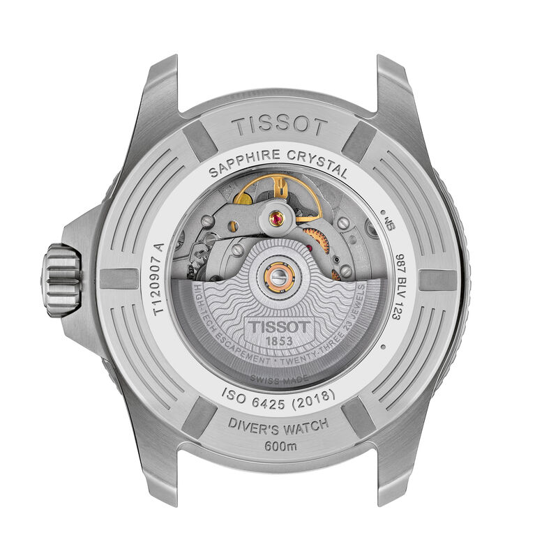 Tissot Seastar 2000 Black Dial Watch, 44mm image number 2