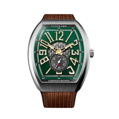 Franck Muller Vanguard Slim Colorado Grand Green Dial Watch, 41mm x 51.9mm