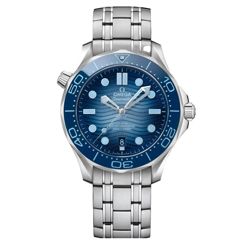 Omega Seamaster Diver 300M Blue Dial Watch, 42 mm image number 0