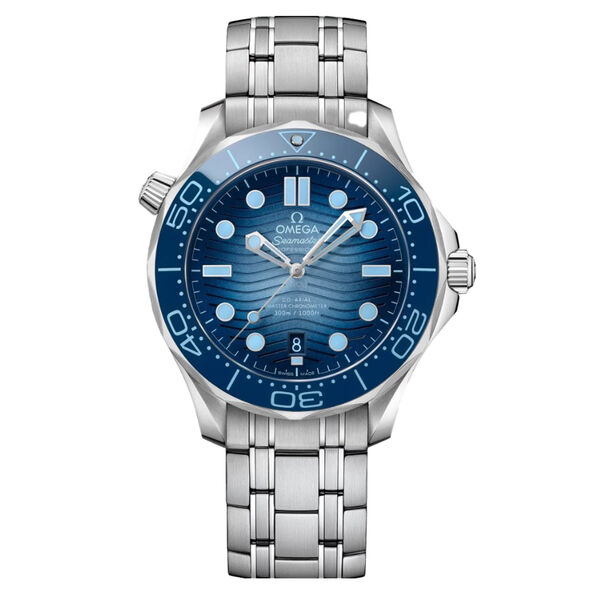 Omega Seamaster Diver 300M Blue Dial Watch, 42 mm
