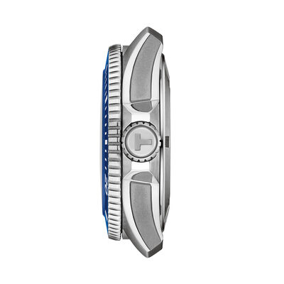 Tissot Seastar 2000 Blue Dial Watch, 44mm