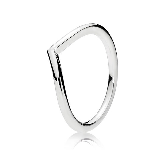 Pandora Polished Wishbone Ring