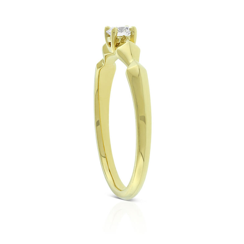 Jade Trau for Ben Bridge Signature Diamond Ring 18K image number 2