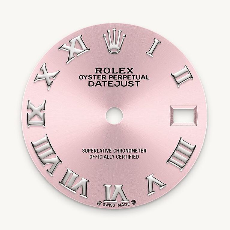 rolex lady-datejust in oystersteel, m279160-0013 - pink dial - ben bridge
