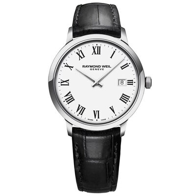 Raymond Weil Toccatta Classic White Dial Date Watch, 39mm