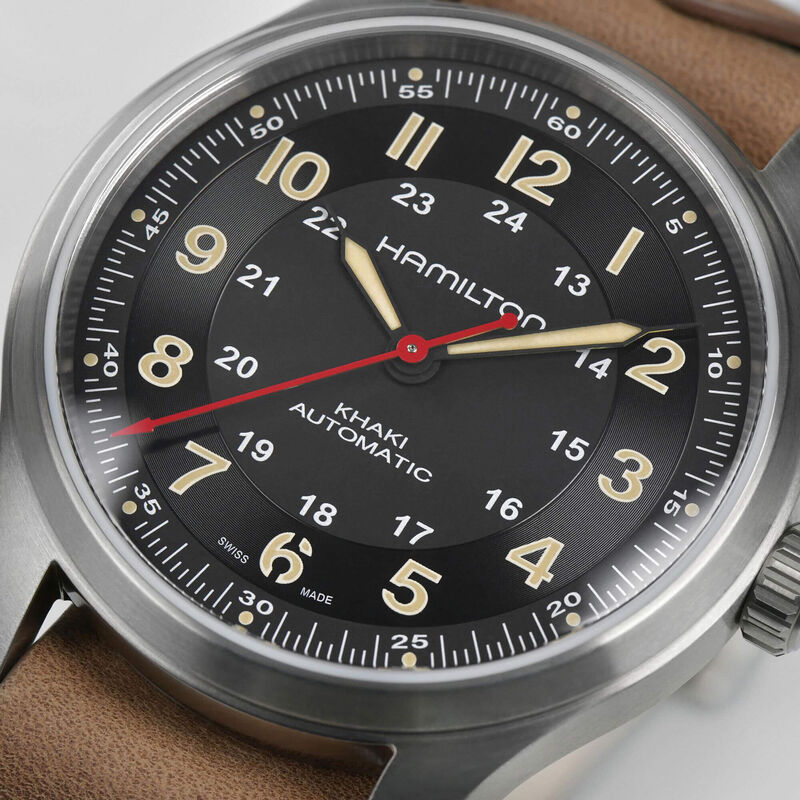Hamilton Khaki Field Far Cry® 6 Titanium Leather Watch, 42mm image number 2
