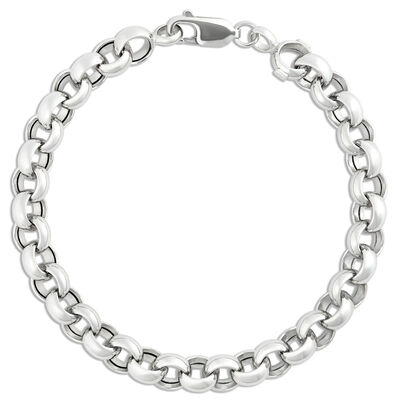 Toscano Classic Rolo Link Bracelet, Sterling Silver