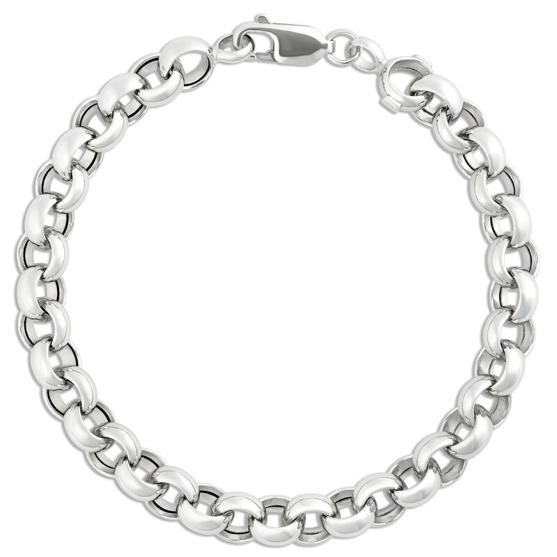 Toscano Classic Rolo Link Bracelet, Sterling Silver image number 0
