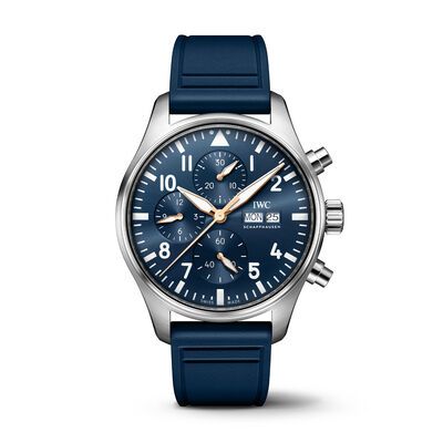 IWC Pilot's Watch Chronograph Le Petit Prince Blue Dial Watch, 43mm
