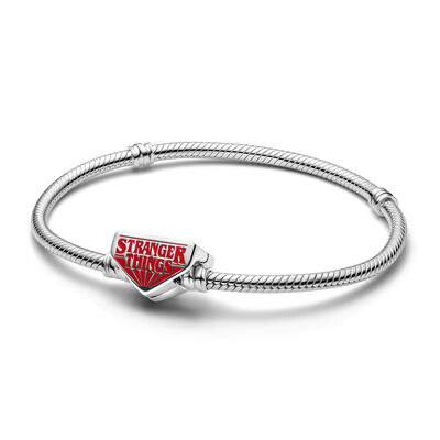 Pandora Stranger Things Clasp Snake Chain Bracelet