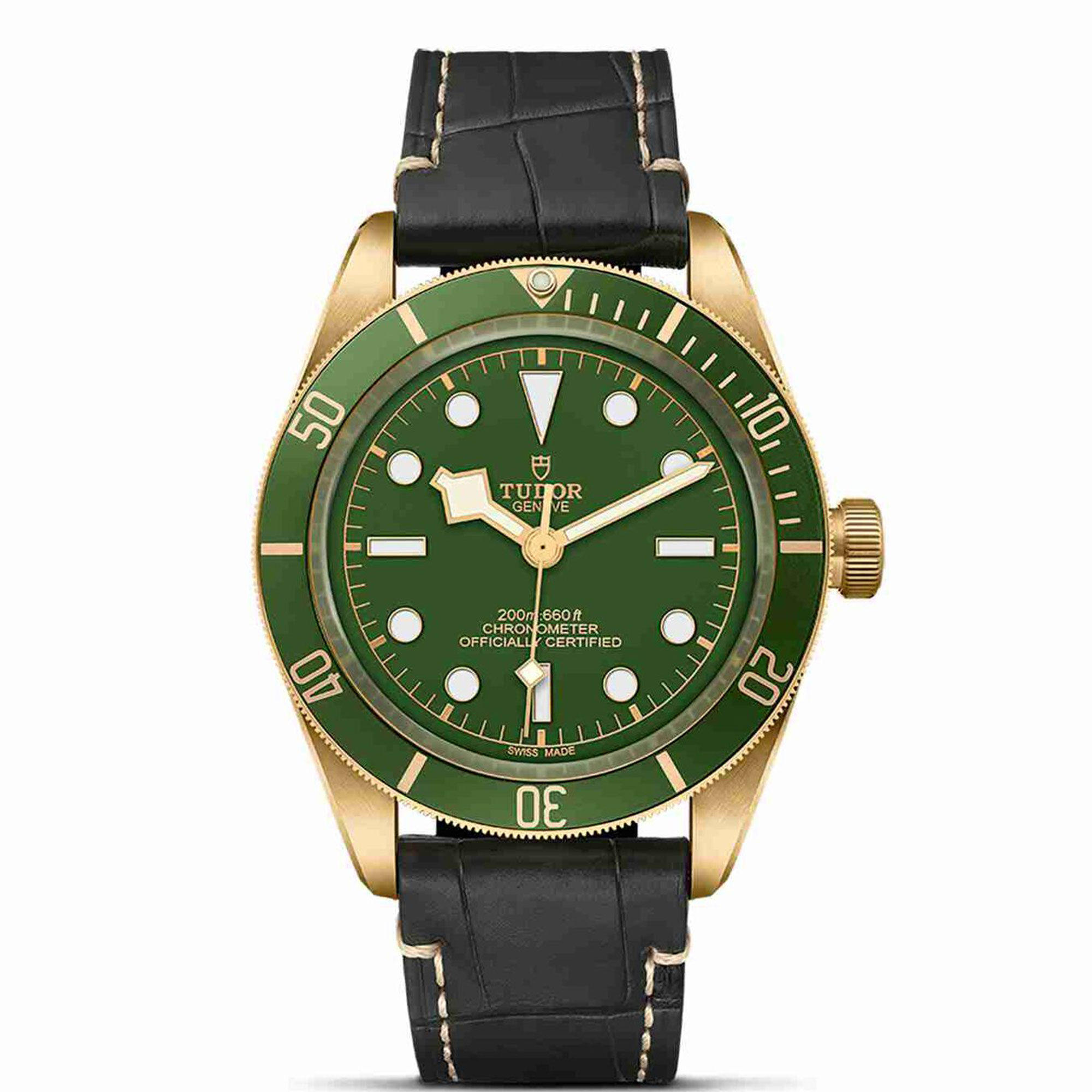 TUDOR Black Bay 58 18K Green Dial Watch, 39mm