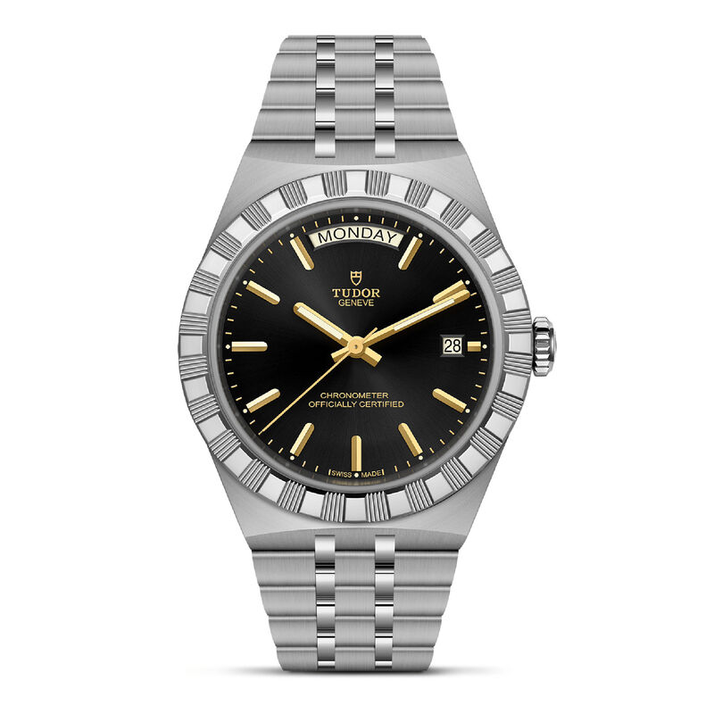TUDOR Royal Black Dial Watch, 36mm image number 0