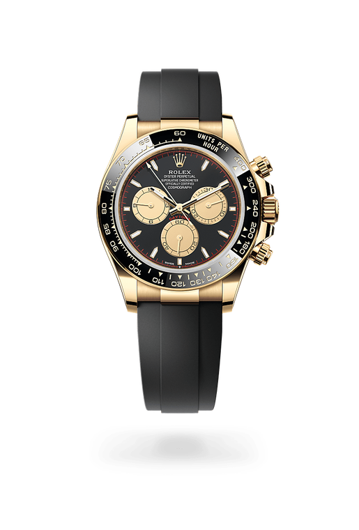 rolex cosmograph daytona in 18 ct yellow gold, m126518ln-0004 - ben bridge