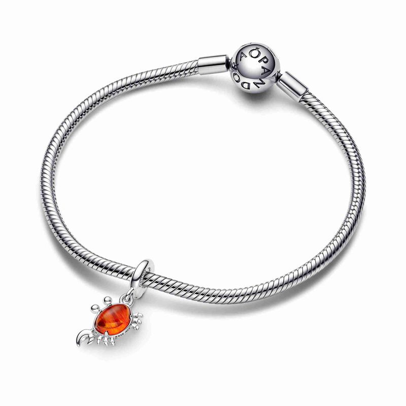 Pandora Disney The Little Mermaid Sebastian Crab Dangle Charm image number 2