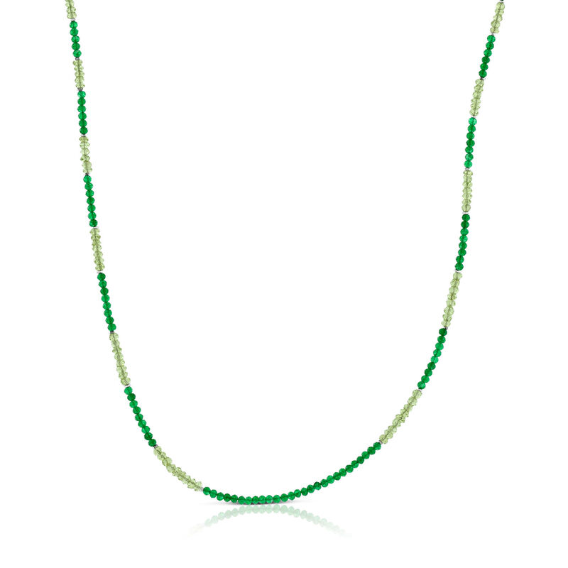 Lisa Bridge Peridot & Quartz Necklace, 35" image number 0