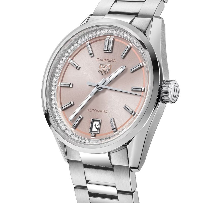 TAG Heuer Carrera Date Peach Dial, 36mm image number 1