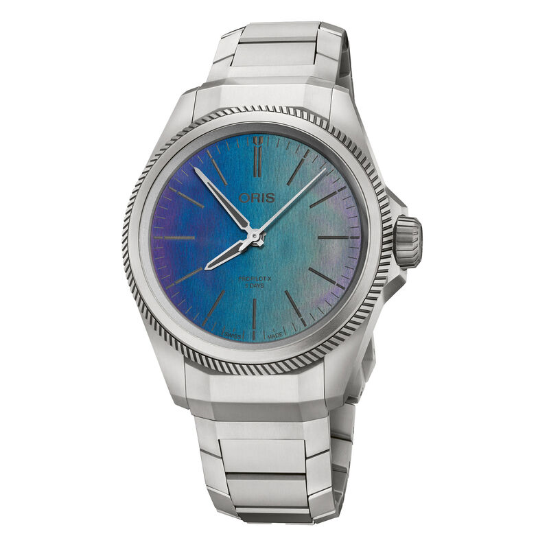 Oris ProPilot X Calibre 400 Laser Watch Multicolored Dial Titanium Bracelet, 39mm image number 0