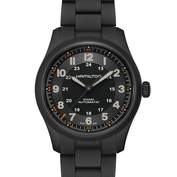 Hamilton Khaki Field Titanium Auto Black Dial Watch, 38mm