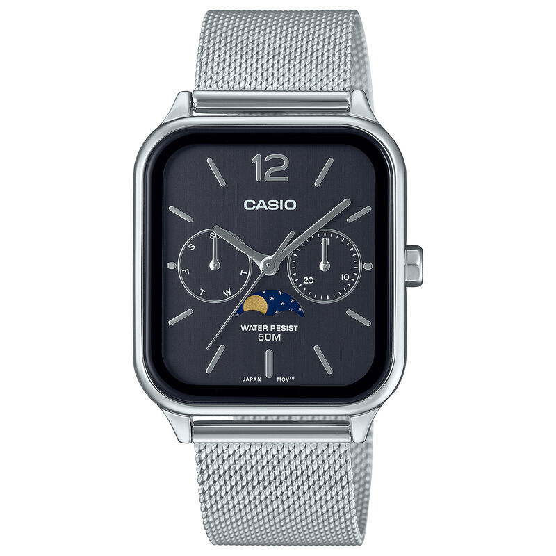 Casio Black Dial Watch, 34mm x 44.5mm image number 0