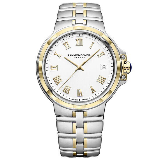 Raymond Weil Parsifal Classic White Dial Watch, 40mm