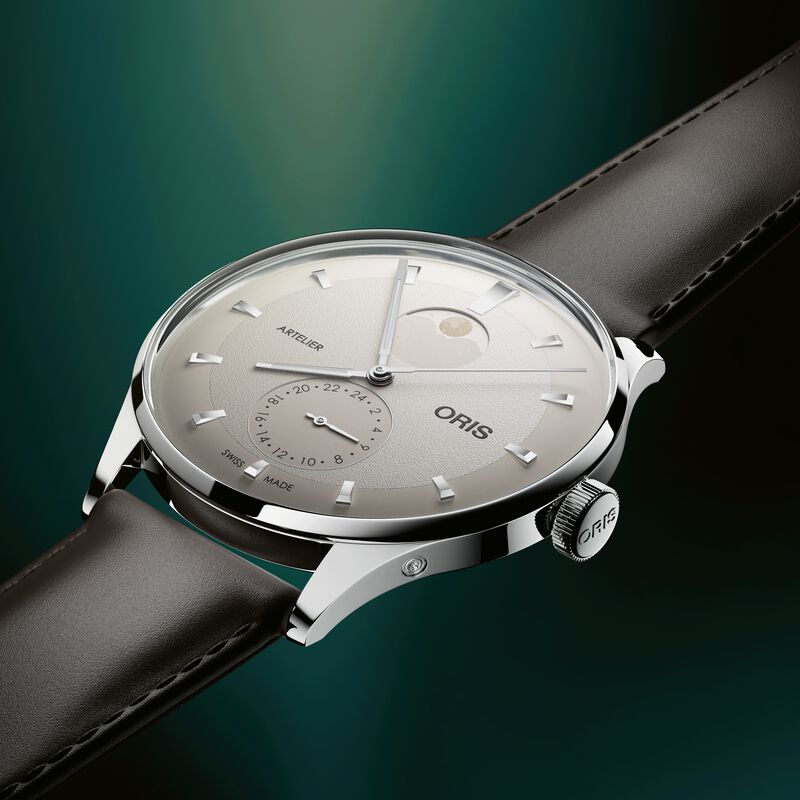 Oris Artelier Complication White Dial Watch, 39.5mm image number 1