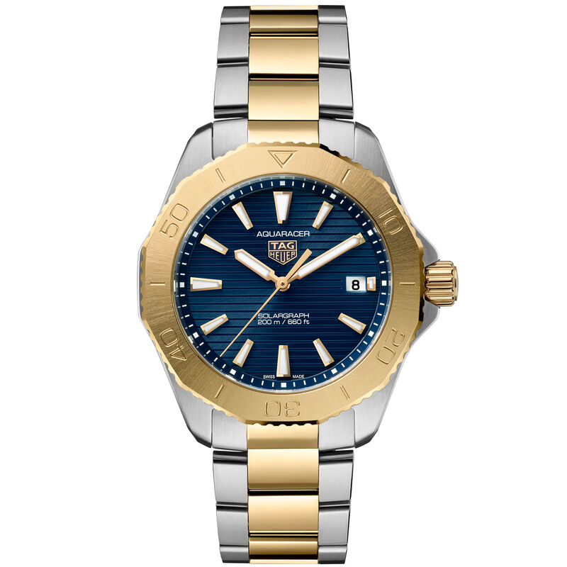 TAG Heuer Aquaracer Professional 200 Solargraph Blue Dial Watch, 40mm image number 0