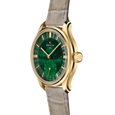 Zenith G.F.J. Calibre 135 Green Dial Watch, 39mm