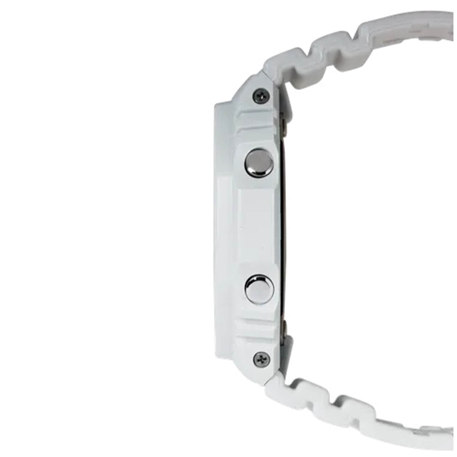 G-Shock Analog Digital Watch White Octagon Bezel, 48.5mm