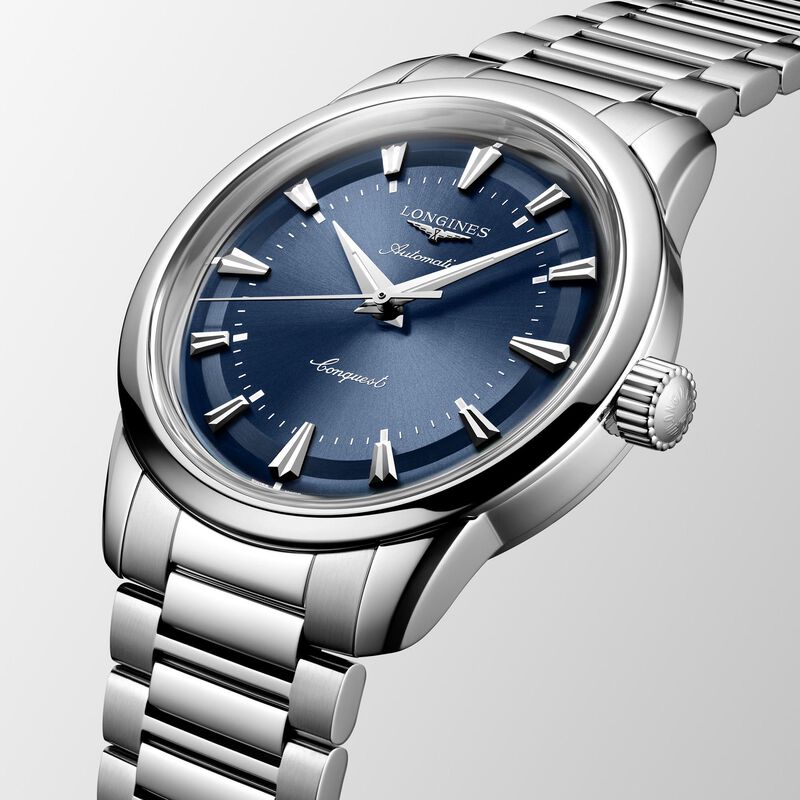 Longines Conquest Heritage Blue Dial Watch, 38mm image number 2