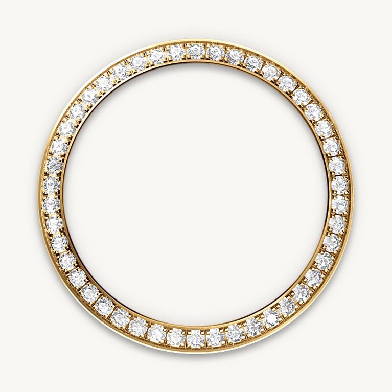 Diamond-set bezel
