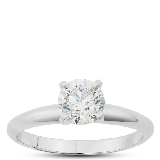 Ikuma Canadian Diamond Solitaire Ring 14K, 1ct.