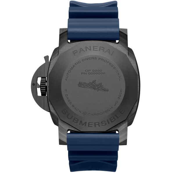 Panerai Submersible QuarantaQuattro Carbotech™ Blu Abisso Watch, 44mm