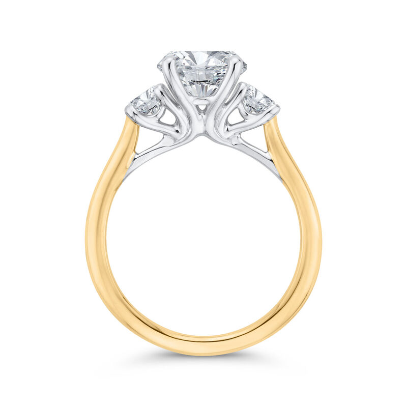 Bella Ponte Engagement Ring Setting 14K image number 3