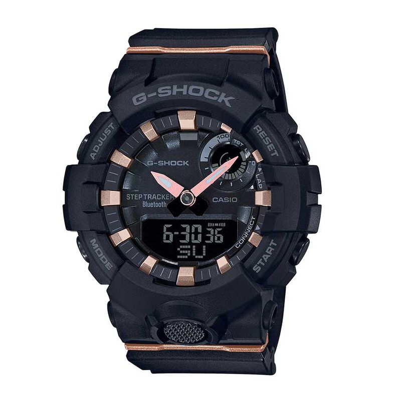G-Shock Rose Accented Bluetooth Step Tracker Watch image number 0