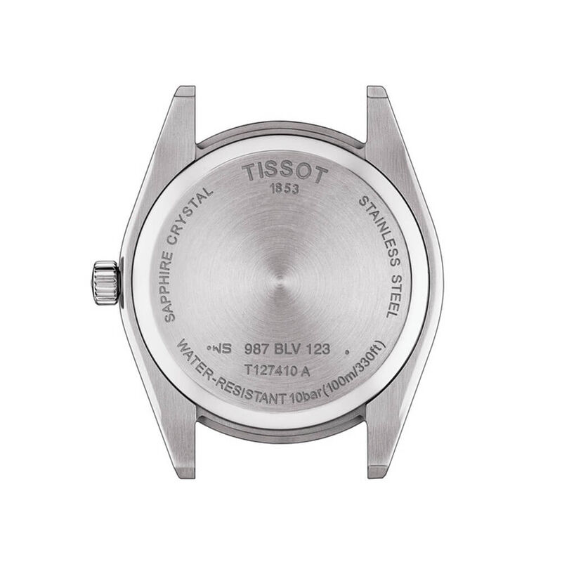 Tissot Gentleman Blue Dial Steel Quartz Watch, 40mm image number 2