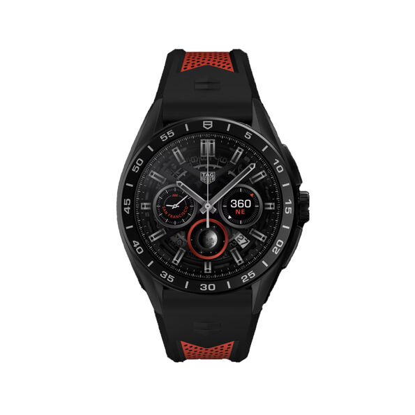 TAG Heuer Connected Calibre E4 Sport Edition Black Dial, 45mm