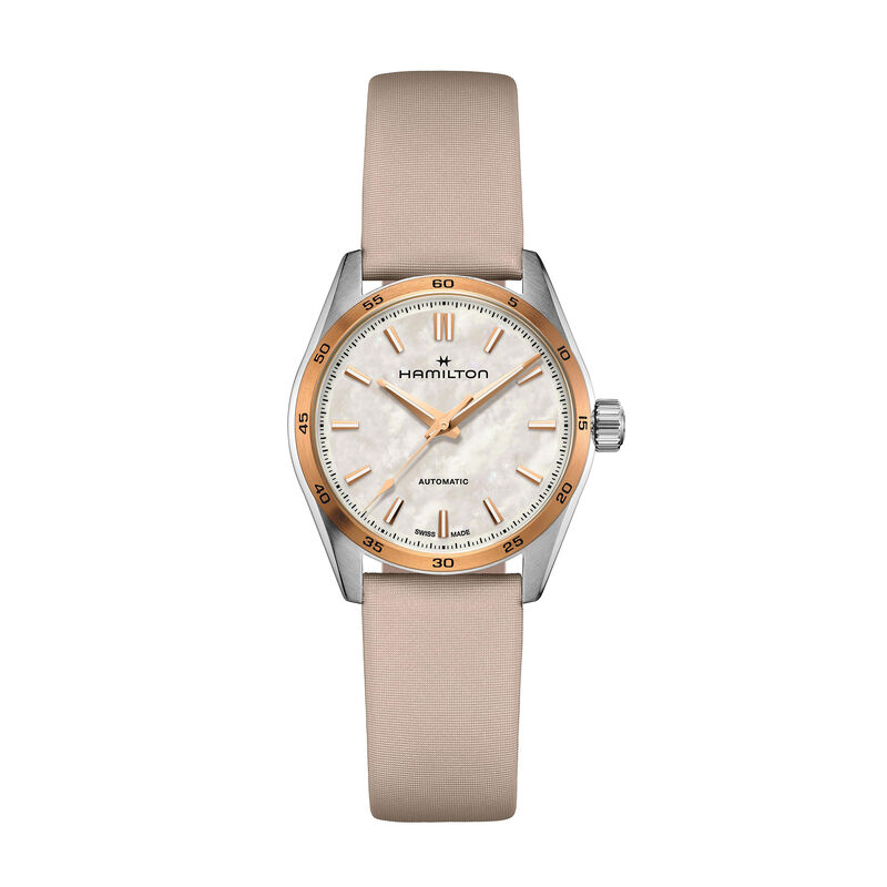 Hamilton Jazzmaster Performer Auto Mother Of Pearl Dial Watch, 34mm image number 0