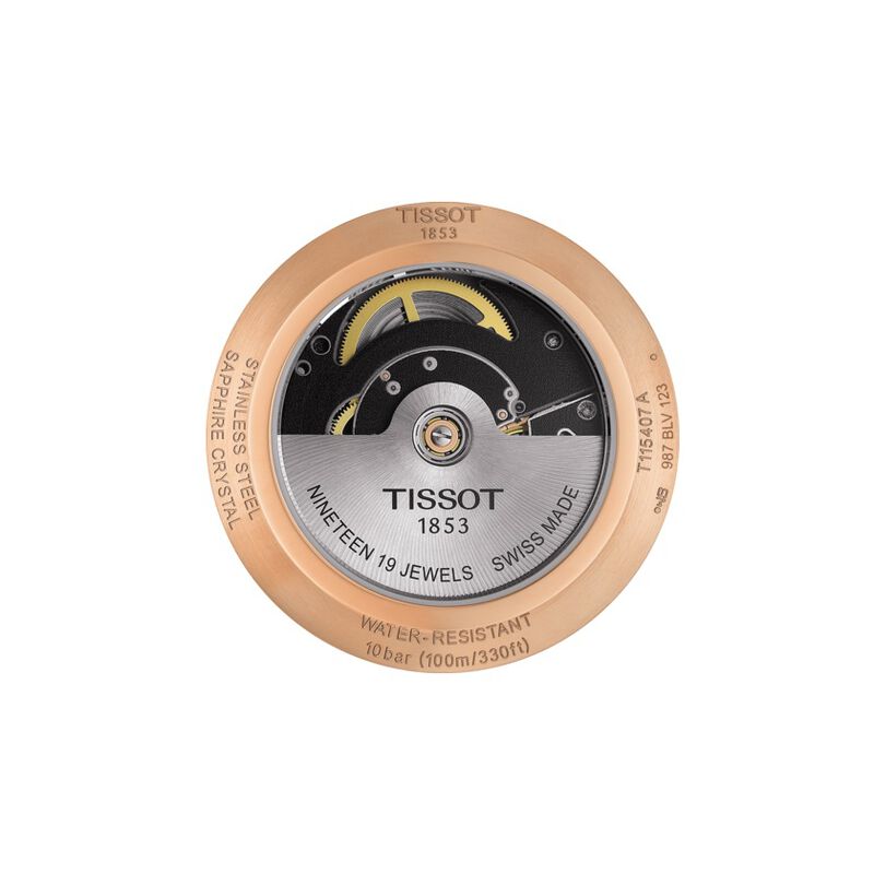 Tissot T-Race Swissmatic Rose PVD Black Dial Watch, 48mm image number 2