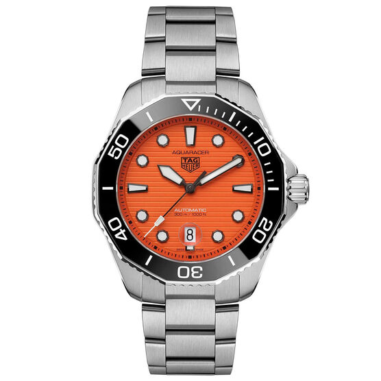 TAG HEUER AQUARACER Professional 300 Orange Diver Watch, 43mm
