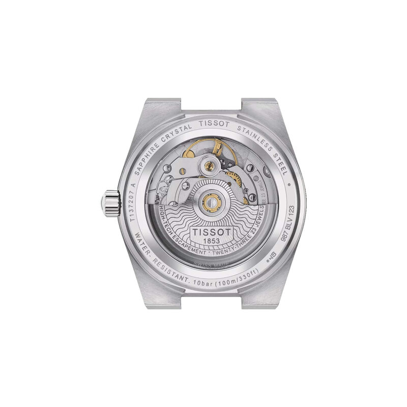 Tissot PRX Powermatic 80 Watch White and Mother of Pearl Dial Steel Bracelet, 35mm image number 2